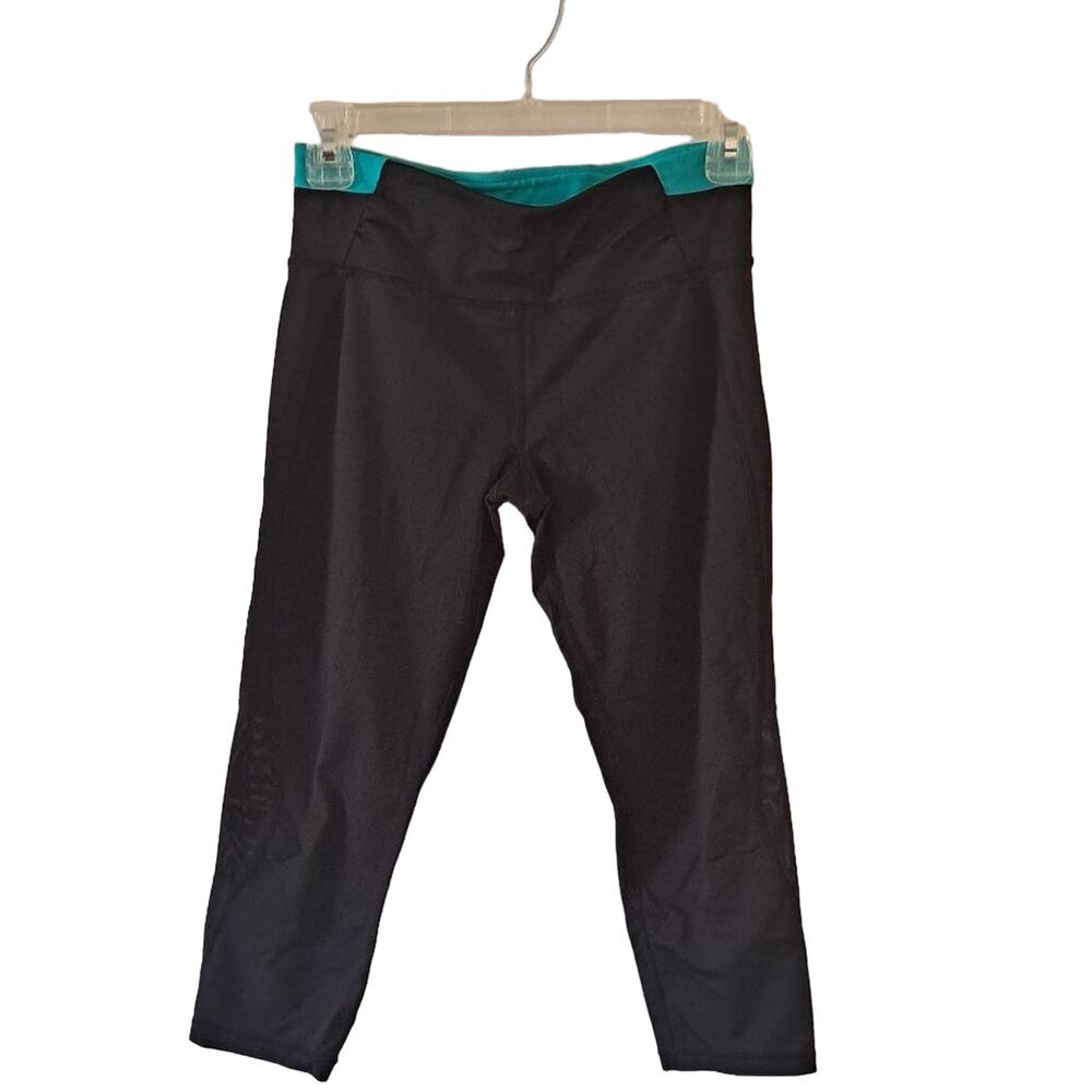 Calvin Klein Black & Green Performance Quick Dry Leggings - S